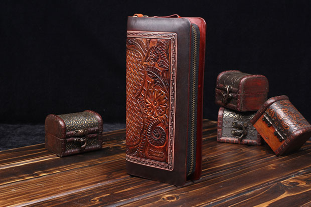 皮雕錢包 ENDH-006——恩典皮具背包案例 皮雕錢包 ENDH-006——恩典皮具背包案例